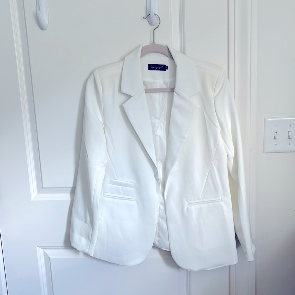Never worn white blazer